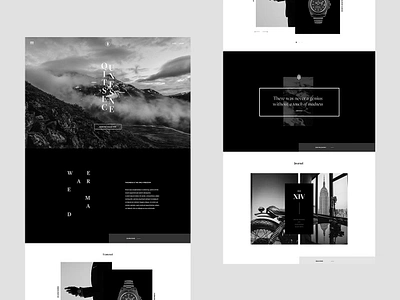 Mad ecommerce editorial fashion grid layout luxury magazine minimal shop typography