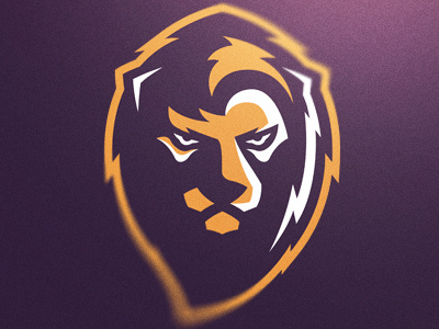 Lions concept design esport football logo mascot sport