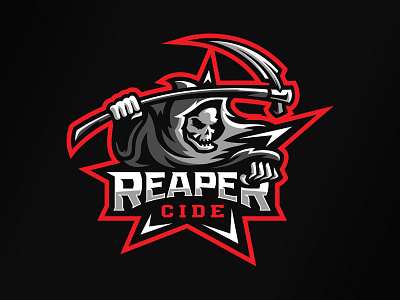 Reapers cide12 concept design esport game gamer logo mascot skull sport team