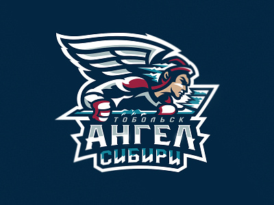 Angel angel design designs hockey logo mascot snepz sport team