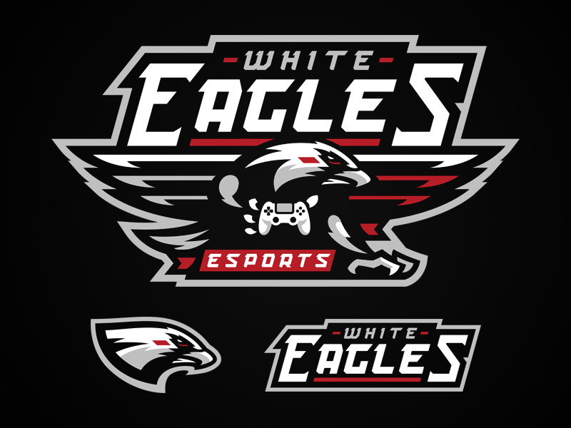 Eagles esport logo esports mascot team esports eagles