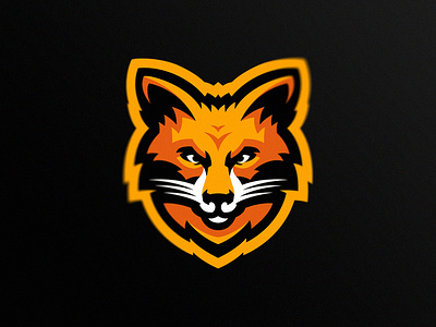 FOX football fox logo mascot sport team
