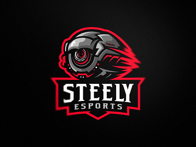 Steely design drone esport gamer gaming illustration mascot sale sport team