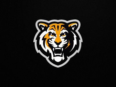 Tiger design esport gaming golden tigers illustration karate logo mascot mascot logo sport team