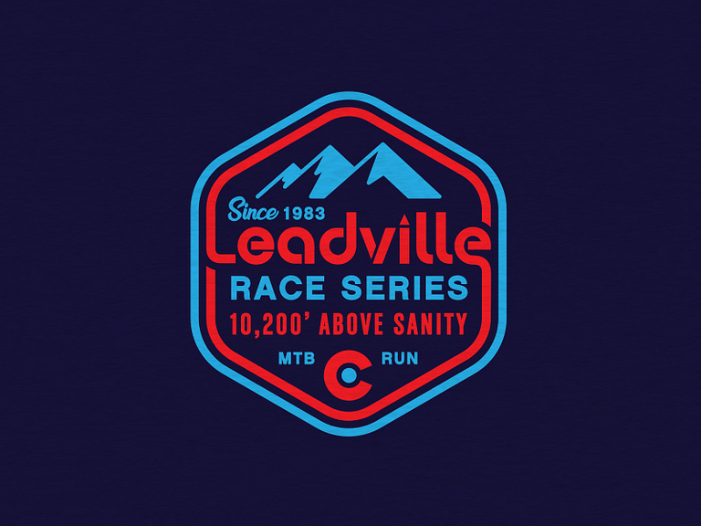 Leadville Race Series lockup by Ryan Carlson on Dribbble