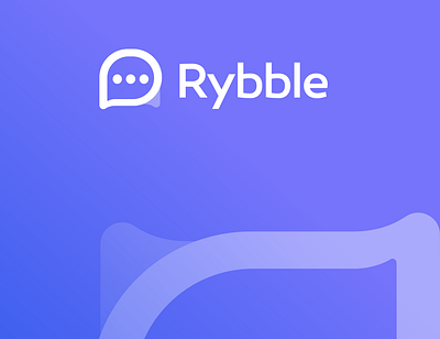 Chatting App Logo Design | Rybble 3d animation app logo branding chat chat logo chatting app dribble graphic design icon logo logo design minimal modern motion graphics ui