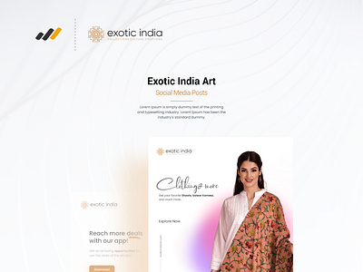 Exotic India Art | Branding Design