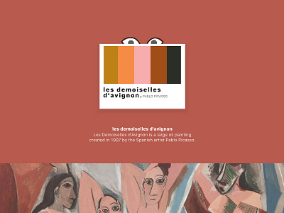 Pablo Picasso art card colours digital history painting pantone picasso shade