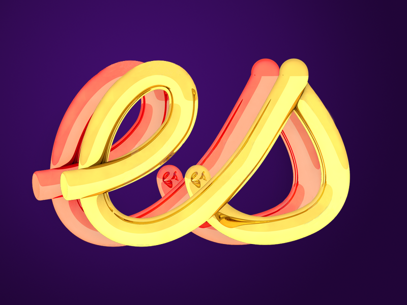 3D TYPE by vaibhav fauzdar on Dribbble