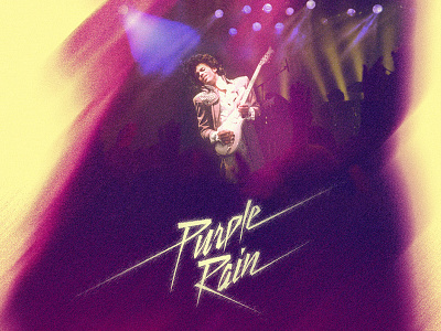 Purple Rain - Alternate Movie Poster movie poster poster prince purple rain