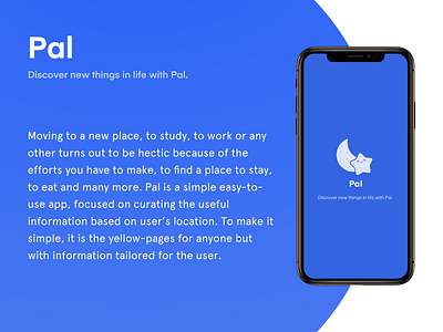 Pal - Discover new things in life! app design ios iphone ui uiux ux