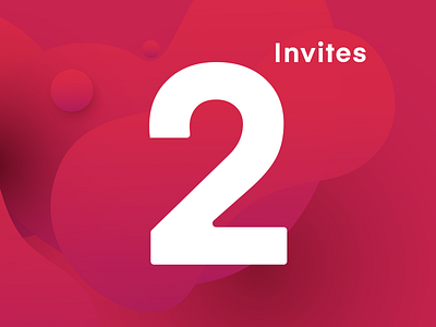 2 Dribbble Invites