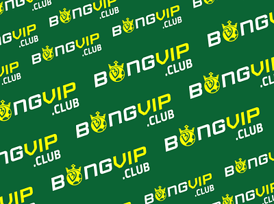 BONGVIP CLUB BANNER COMPANY bong vip bongvip branding design graphic design illustration