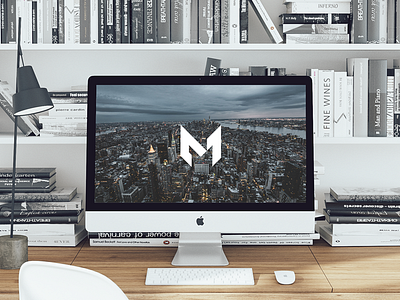 'M1' logo branding branding logo logobranding m m1 mockup ui wallpaper