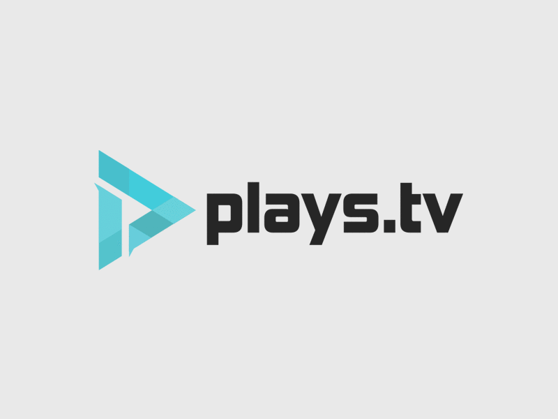 'plays.tv' logo redesign abstract grid logo play playbutton plays redesign type ui uidesign