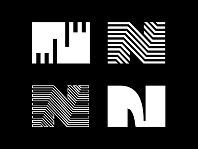 N Logo Exploration branding georgia letter lines logo negativespace