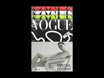 Vogue Magazine, Special Edition art boldmonkey branding graphic design magazine print print design printing snake vogue