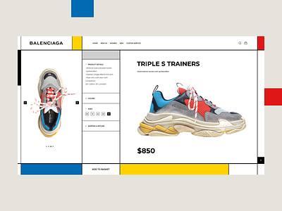 Balenciaga designs, themes, templates and downloadable elements on Dribbble