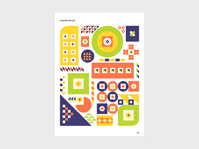 Colours 242 abtract art colours design poster shapes