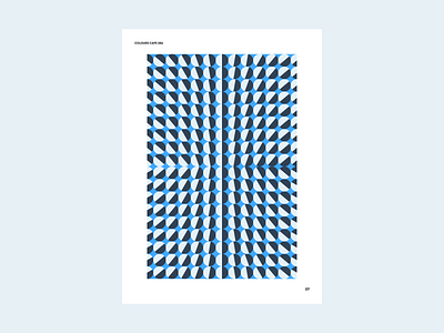 Colours 286 abstract black blue colour palette colours forms geometric grey poster poster art shapes