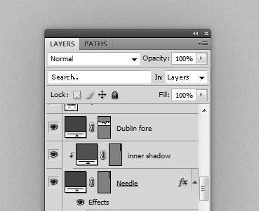 Photoshop Layer Search