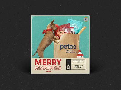 Petco | Merry Makings 2021 christmas dog petco pets retail christmas retail design store design