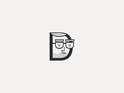 Self-Portrait black and white branding classic illustration logo logomark minimalism minimalist logo portrait portrait illustration