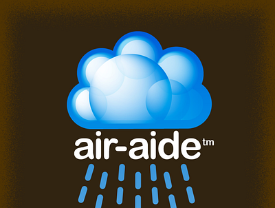 air-aide™ air freshener branding branding design illustration logo typography vector