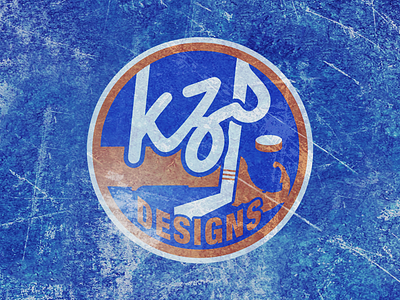 KZS hockey logo hockey ice islanders logo