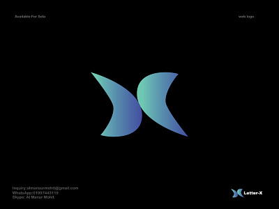 Letter-X logo Design Concept