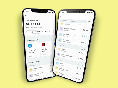 Track all your account in one place android app best budget budgeting app design finance fintech ios minimal personal product quicken track ui user interface ux visual website wirecutter