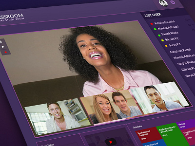 Classroom - Virtual Classroom UI Design