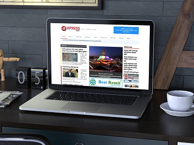 News Portal | Unicode | Devanagari devanagari nepal news portal ui ux