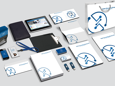 Corporate Branding USA branding contact corporate design it company logo stationary