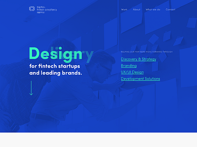 Part of site design site studio typography uxui
