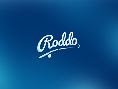 Logo fishing logo photoshop retro rod