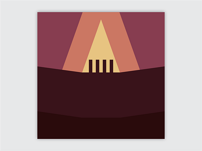 ODESZA Summer's Gone Minimalist Album Cover album covers design graphic design illustration minimalist odesza poster summers gone