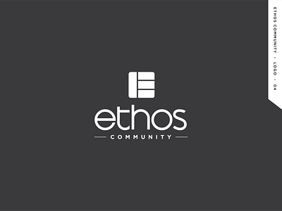 Ethos Community logo branding community design ethos graphic icon logo logodesign