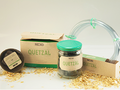 Quetzal branding packaging