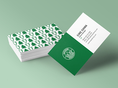 Superior Gardening Card business card landscaping