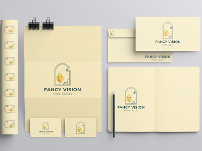 Stationary Design brand design brand identity branding graphic design illustration logo design logofolio stationary design