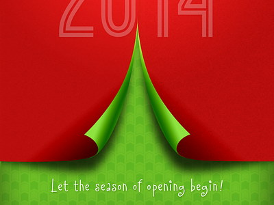 Christmas and new year greeting 2014