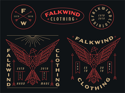 Flakwind Clothing apparel apparel design apparel graphics branding clothing clothing brand geometric identity illustration line lineart logo skateboarder surf surf apparel type type design typhography typo typography
