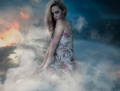 In The Clouds art composite design digitalart graphic design photoshop