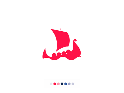 Savikings Picto + Brand Colors brand hosting logo red savikings