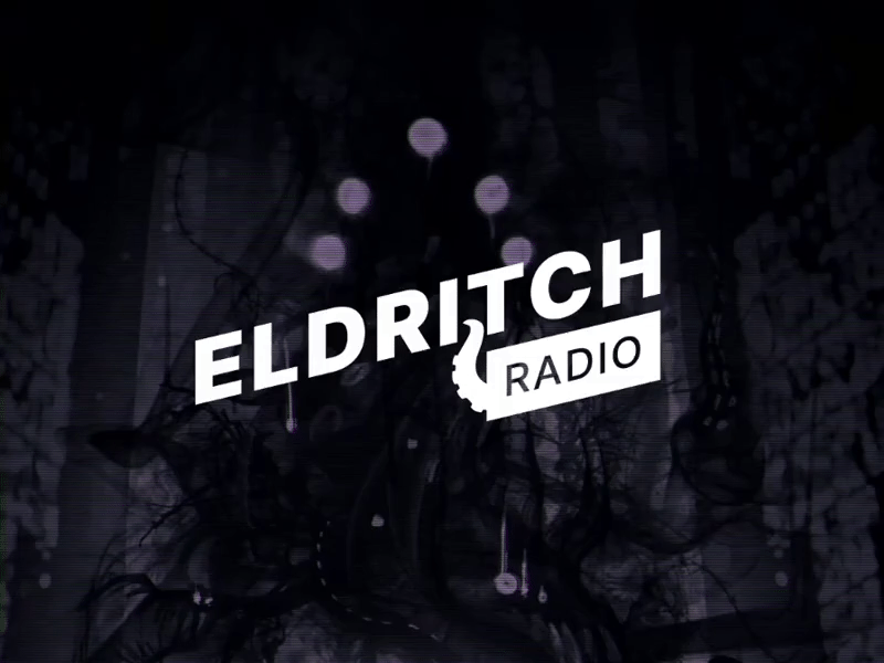 Eldritch Radio eldritch glitch logo radio tentacle webradio