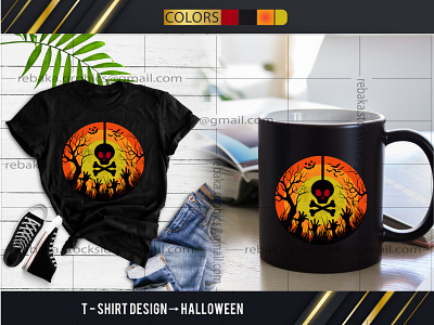 T-Shirt Design(Halloween)