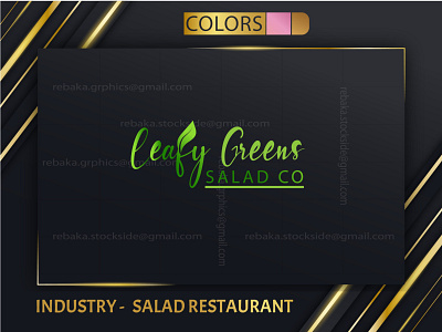 SALAD RESTAURANT LOGO cannabies logo