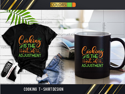 COOKING T - Shirt Design pod design