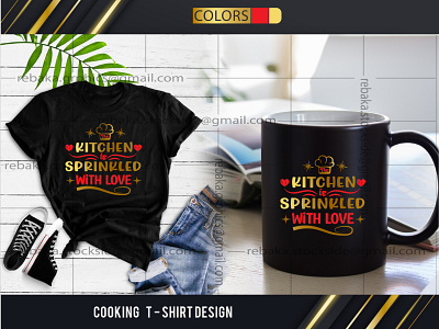 Cooking T- shirt Design pod design